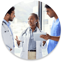 Group of doctors